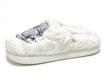 Sugar Chills Faux Fur Casual Slippers (Women's) - White - Sz 10 M