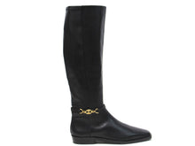 Sam Edelman Clive Embellished Stretch Riding Boot (Women's) - Black - Sz 7 M