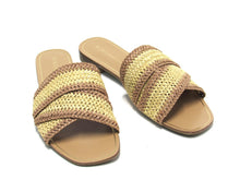 BCBGeneration Krystin Flat Slide Sandal (Women's) - Natural/Tan - Sz 9 M