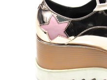 Stella McCartney Elyse Platform Shoes (Women's) - Metallic Rose Gold - Sz 6.5 M