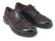 Barneys New York Silk Leather Oxford Derby Shoe (Men's) - Brown - Sz 10.5 M
