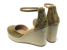 Thalia Sodi Mika Ankle-Strap Platform Wedge Sandal (Women's) - Gold - Sz 10