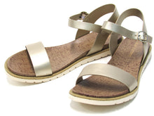 Sun + Stone Mattie Flat Sandal (Women's) - Platino - Sz 11 M