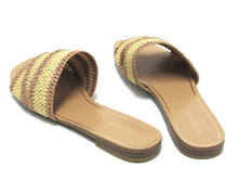 BCBGeneration Krystin Flat Slide Sandal (Women's) - Natural/Tan - Sz 9 M