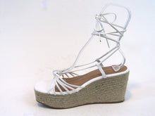 Journee Catalinn Espadrille Platform Wedge (Women's) - White - Sz 11 M