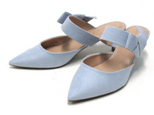 Bandolino Millie Pointed Toe Kitten Heel Mule (Women's) - Blue - Sz 8.5 M