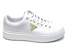 Guess Denesa 3 Treaded Platform Lace-Up Sneaker (Women's) - White - Sz 10 M