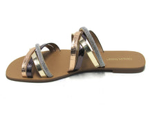 Thalia Sodi Nari Flat Slide Sandal (Women's) - Metallic Multi - Sz 9 M