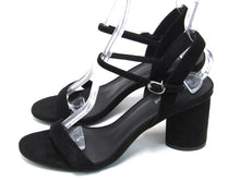 Jeffrey Campbell Ankle-Strap Block Heeled Sandal (Women's) - Black - Sz 8.5 M