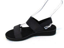 Anne Klein Mayla Slingback Wedge Sandal (Women's) - Black - Sz 10 M