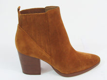 Marc Fisher Alva Women's Ankle Boot - Suede Cognac - Sz 8 US; 38 EU