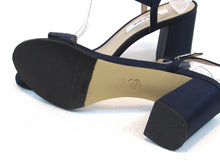 Nina Haven Block Heel Dress Sandal (Women's) - Navy - Sz 8.5 M