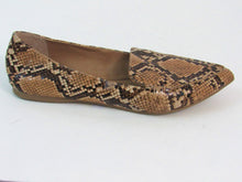 Steve Madden Feather Loafer Flats (Women's) - Snake Print - Sz 8 M Left; 7.5 Rt