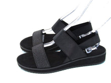 Anne Klein Mayla Slingback Wedge Sandal (Women's) - Black - Sz 10 M