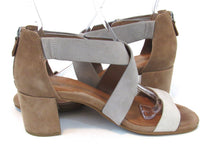 Gentle Souls by Kenneth Cole Charlene Sandal (Women's) - Biege/Gray - Sz 8.5