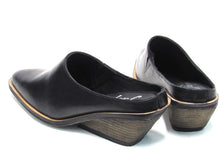 Free People Tallulah Western Wedge Mule (Women's) - Black - Sz 6 M; 36 EU