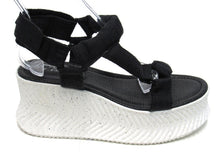 Circus by Sam Edelman Venus Ankle-Strap Platform Wedge (Women's) - Black - Sz 10