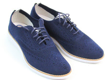 Cole Haan Original Grand Stitchlite Wingtip Oxford (Women's) - Blue - Sz 10 B