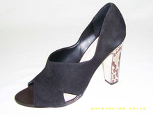 Plenty by Tracy Reese Women's Dania Open Toe Criss Cross Pump - Black - 38.5 EU