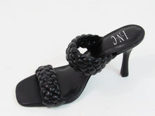 INC Lyra Braided Sandal (Women's) - Black - 7.5;  EU 38