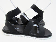 Olivia Miller Nicola Elastic Strap Sandal (Women's) - Black - 9 M; 40 EU