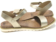 Sun + Stone Mattie Flat Sandal (Women's) - Platino - Sz 11 M