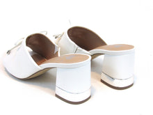 GC Shoes Adison Heeled Slide Sandal (Women's) - White - Sz 7.5 M