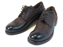 Barneys New York Silk Leather Oxford Derby Shoe (Men's) - Brown - Sz 10.5 M