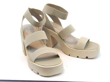 Madden Girl Templee Lug Sole Sandal (Women's) - Sand - Sz 11 M