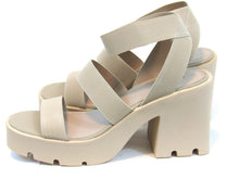 Madden Girl Templee Lug Sole Sandal (Women's) - Sand - Sz 11 M