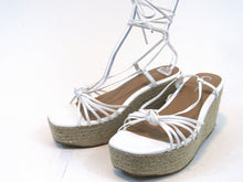 Journee Catalinn Espadrille Platform Wedge (Women's) - White - Sz 11 M