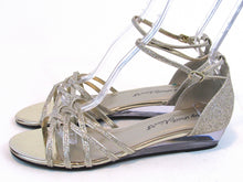 Easy Street Tarrah Wedge Dress Sandal (Women's) - Gold - Sz 9 W