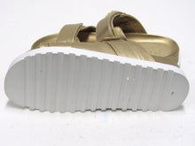 Guess Fabula Lug Sole Flat Sandal (Women's) - Gold - Sz 7 M