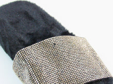 INC International Concepts Feymin Faux Fur Slipper (Women's) - Black/Slvr - 5 M