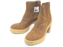 Dolce Vita Caster H2O Lug Sole Suede Ankle Boot (Women's) - Brown - Sz 7 M