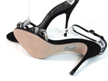 Aqua Embellished High Heel Dress Sandal (Women's) - Black - Sz 6.5 M