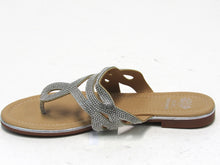 GC Shoes Amelia Flat Sandal (Women's) - Silver - Sz 9 M