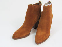 Marc Fisher Alva Women's Ankle Boot - Suede Cognac - Sz 8 US; 38 EU