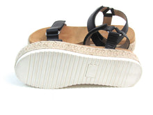 Sun + Stone Oliviah Rylaan Platform Sandal (Women's) - Black - 6 M;  EU 36