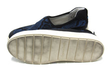 Franco Sarto L-Lin Platform Fashion Sneaker (Women's) - Blue/Black - Sz 8 M