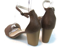 Sugar Machelene Dress Heel Sandal (Women's) - Cognac - Sz 9 M