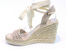 Vince Camuto Brisshel Espadrille Platform Wedge (Women's) - Cream - Sz 11 M
