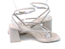 Madden Girl Marrvel Block Heel Sandal (Women's) - Bone Paris - Sz 9 M