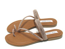 Steve Madden Fiorra Flat Slide Sandal (Women's) - Rose Gold - Sz 8.5 M