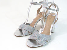 Badgley Mischka Nicoline Heeled Dress Sandal (Women's) - Silver - 9 M; 40 EU