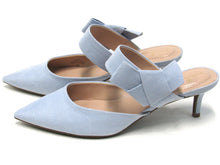 Bandolino Millie Pointed Toe Kitten Heel Mule (Women's) - Blue - Sz 8.5 M