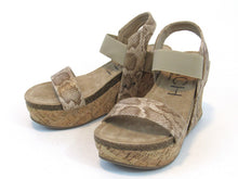 Beach by Matisse Point Break Wedge Sandal (Women's) - Natural - Sz 8 M