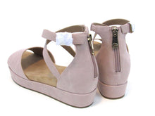 Giani Bernini Ellenaa Wedge Sandal (Women's) - Pink - Sz 8 M