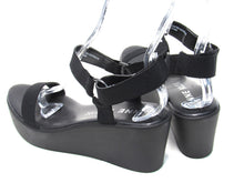 Anne Klein Phi Ankle-Strap Platform Wedge (Women's) - Black - Sz 9.5 M