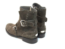 Jimmy Choo Blyss Studded Bootie (Women's) - Brown - Sz 9 M